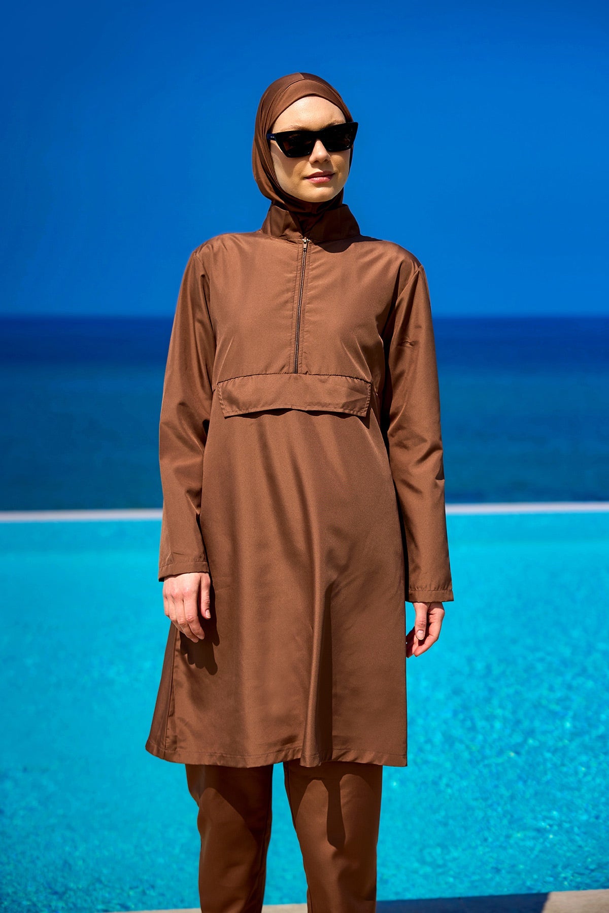 Andalus Black Full Coverage Burkini Set for A2503-3