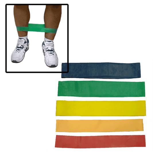 Workoutz 5-Piece Ankle Resistance Band Set | Mini Bands