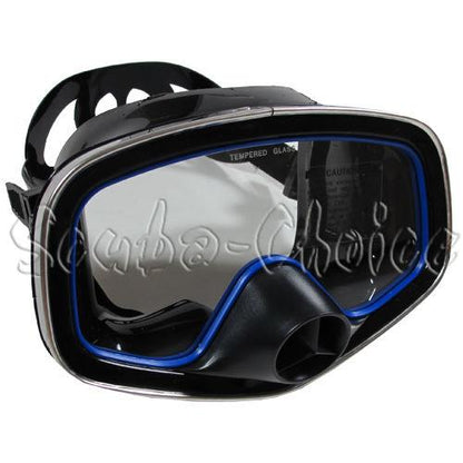 Scuba Diving Classic Free Dive One-Window Silicone Purged Mask
