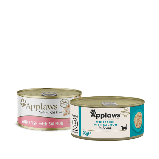 Applaws Whitefish & Salmon Wet Cat Can (2.47oz)