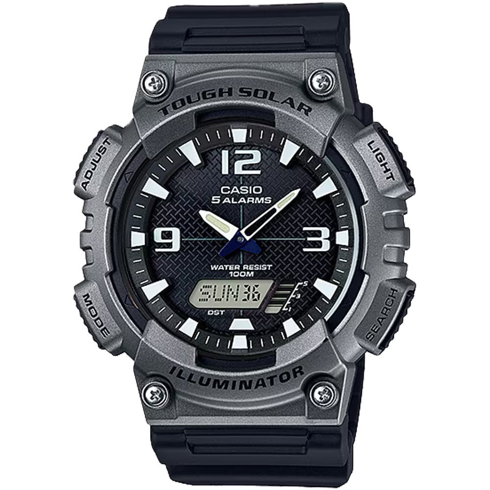Casio Men's Sport Watch with Red Accents - AQ-S810W-1A4V