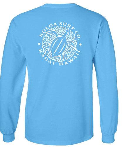 Koloa Hawaiian Turtle Long Sleeve T-Shirt