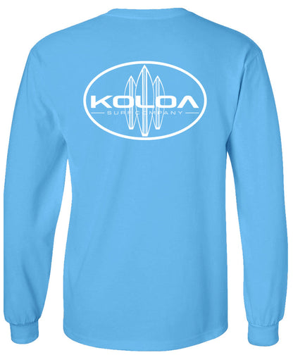 Koloa Classic Surfboards Long Sleeve T-Shirt