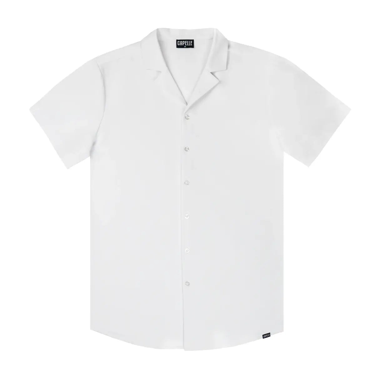 Arctic White Men's Button Down Resort Shirt, Modern Fit
