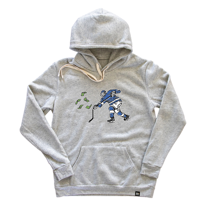 Broken Hockey Stick Midweight Hoodie