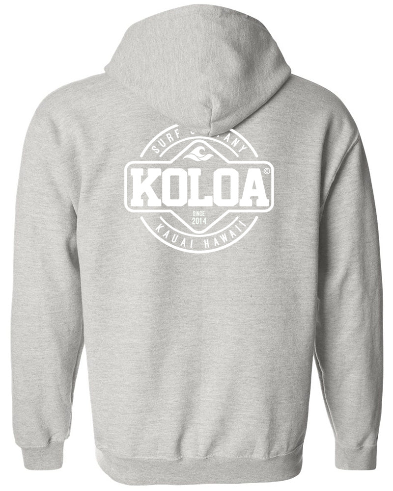 Koloa Dawn Patrol 2-Side Tall Zipper Hoodie