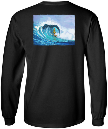 Koloa Hula Barrel Long Sleeve T-Shirt