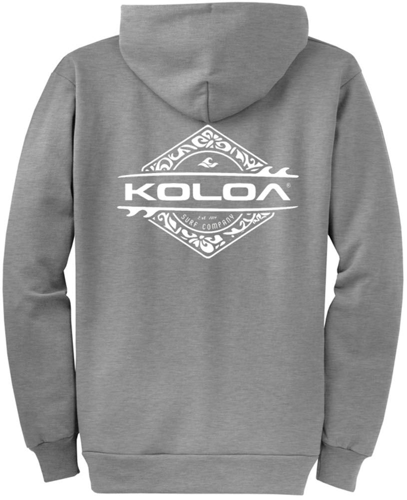 Koloa Diamond Thruster Surfboards Zip Hoodie