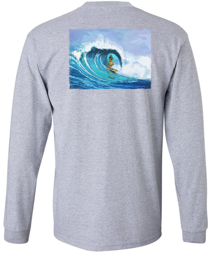 Koloa Hula Barrel Long Sleeve T-Shirt