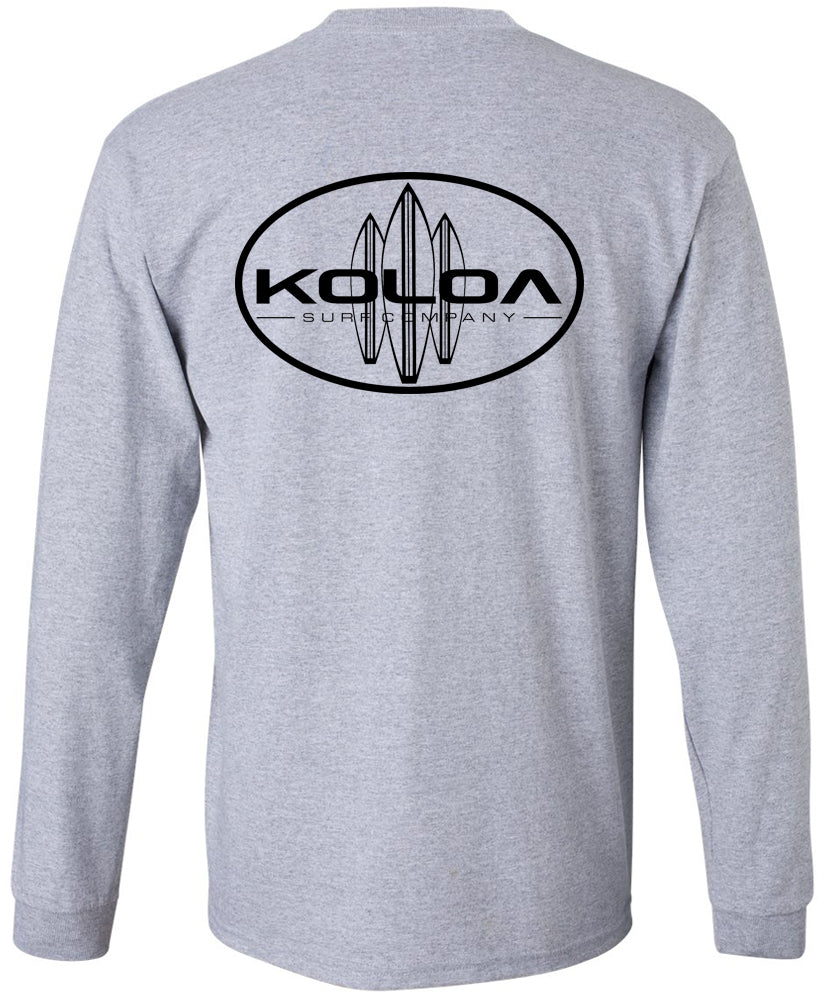 Koloa Classic Surfboards Long Sleeve T-Shirt