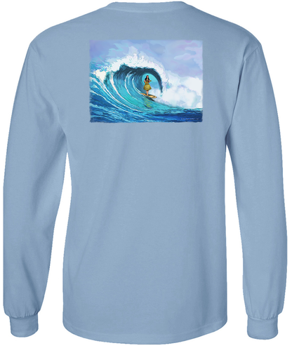 Koloa Hula Barrel Long Sleeve T-Shirt