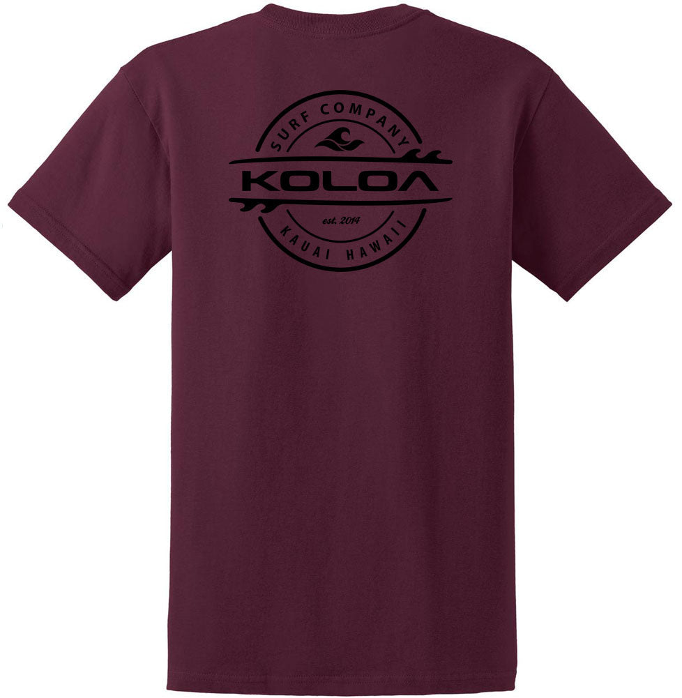 Koloa Thruster Surfboards Heavyweight T-Shirt