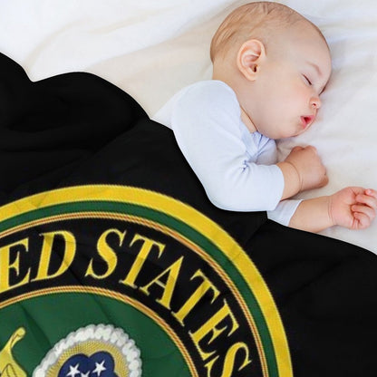 Army - US Army Veteran Throw Blanket