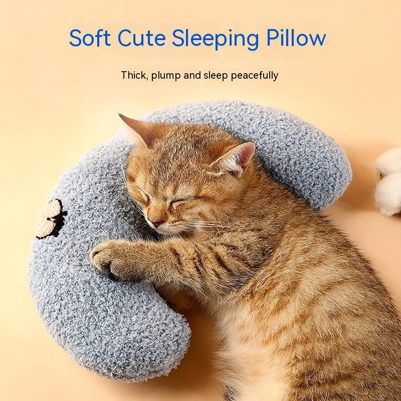 Moon Shape Pet Sleeping Pillow