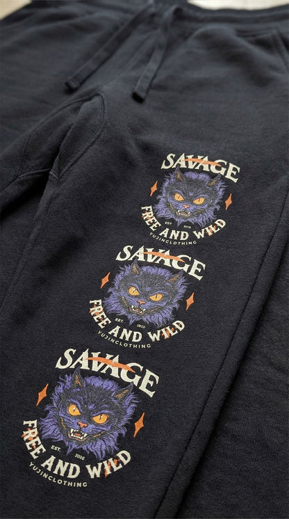 Born Free Cat Sweatpants