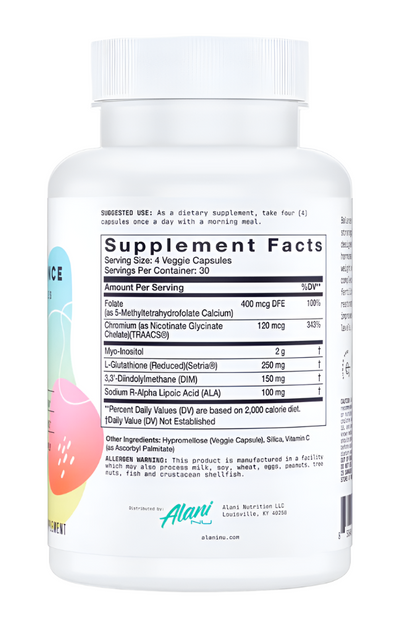 Alani Nu Balance Capsules - 120 Capsules (30 Servings)