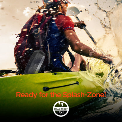 HyperGear Wave Water Resistant Wireless Speaker with Extended Battery Life (WATER-PRNT)