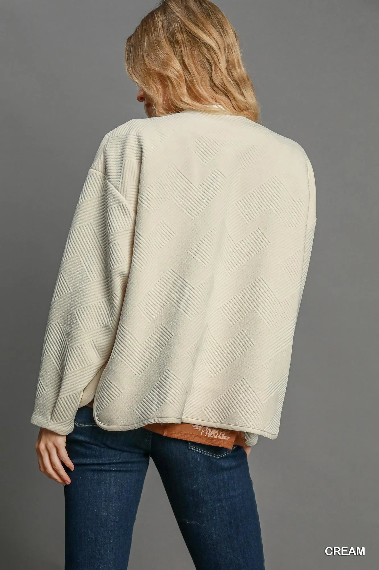 Garden Naked Textured Jacquard Jacket