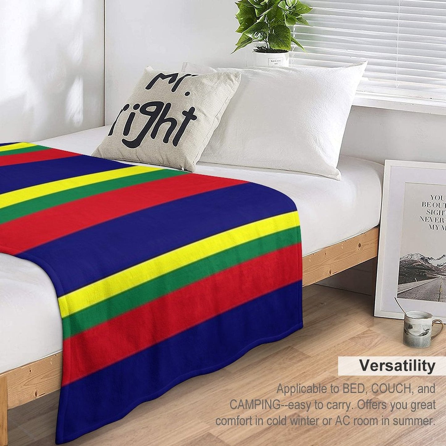 Royal Marines Commandos Colours - Army Regimental Throw Blanket