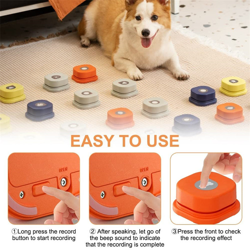 Dog Talking Button Toy Pet Products