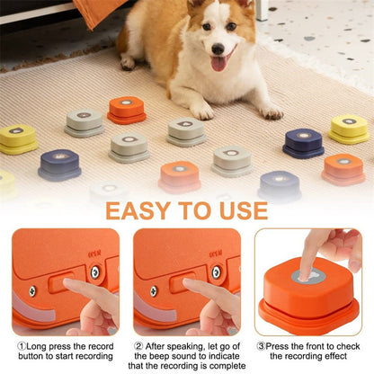 Dog Talking Button Toy Pet Products