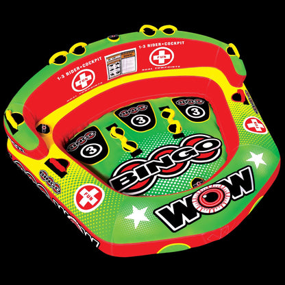 WOW Watersports Bingo 1-3 Person Towable Water Tube