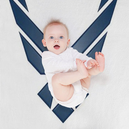 U.  S. Air Force Symbol Throw Blanket