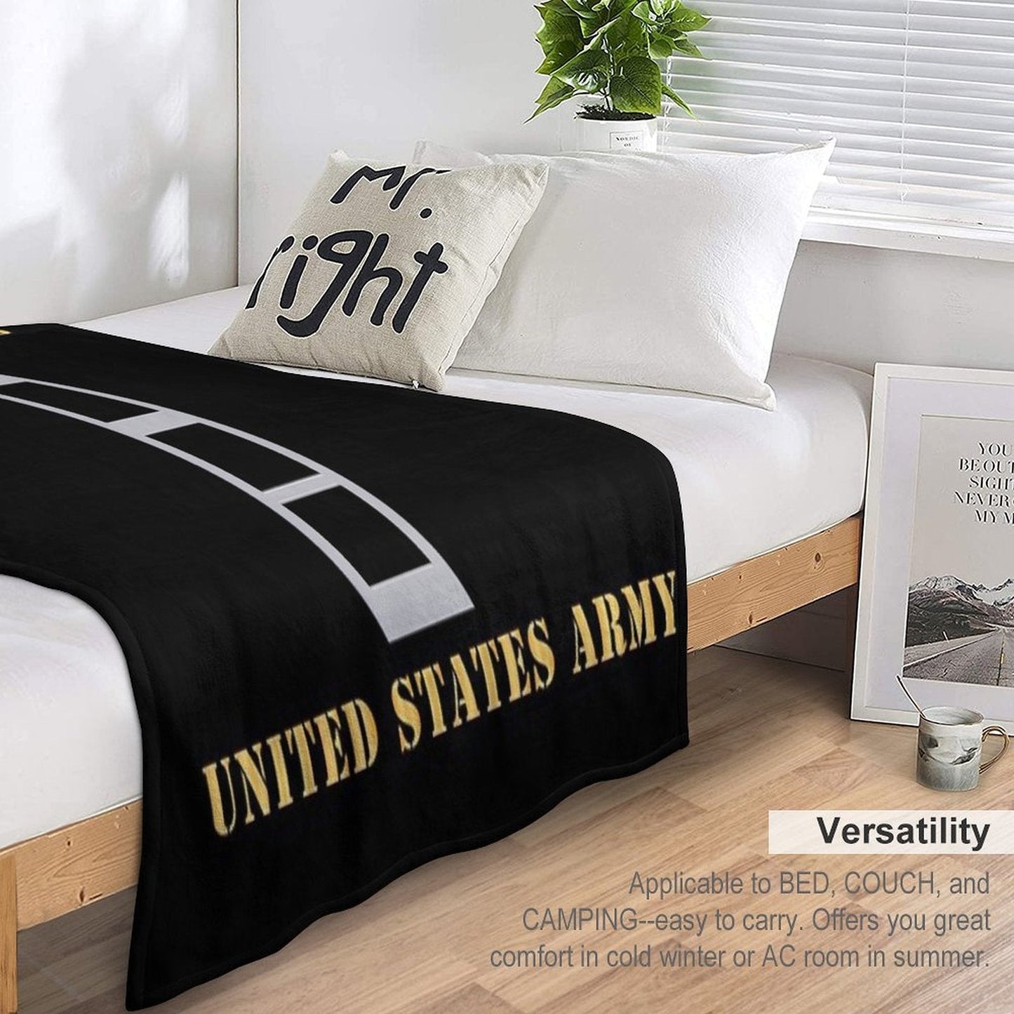 Army - Chief Warrant Officer 3 - CW03 - Flat - X 300 Throw Blanket