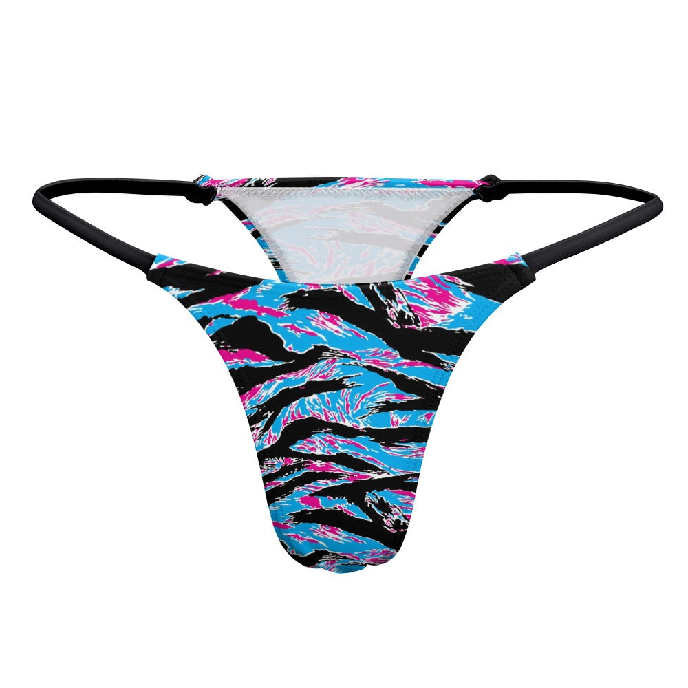 Miami Tiger Stripe Thong