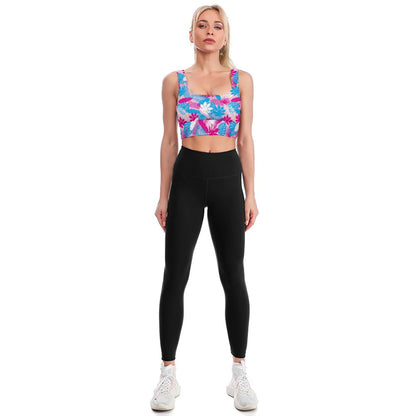 Neon Attack Light Longline Bra Top