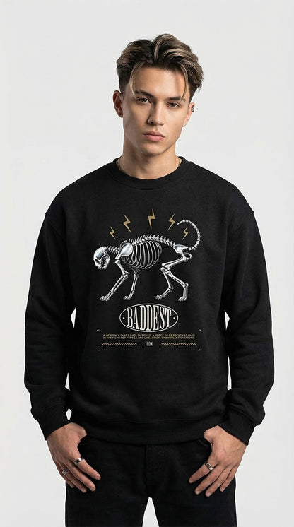 Baddest Cat Sweatshirt