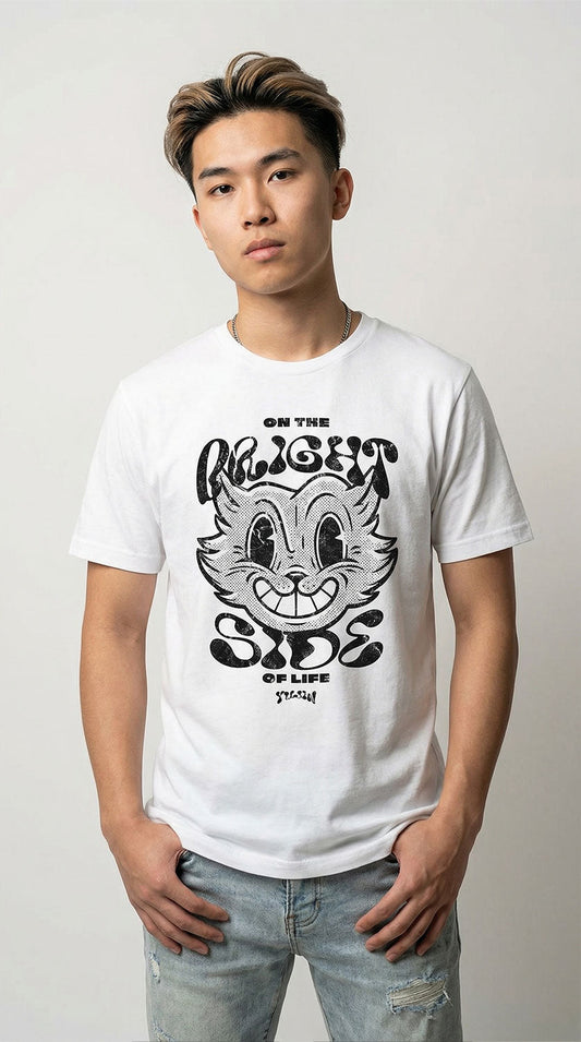 On The Bright Side Cat T-Shirt
