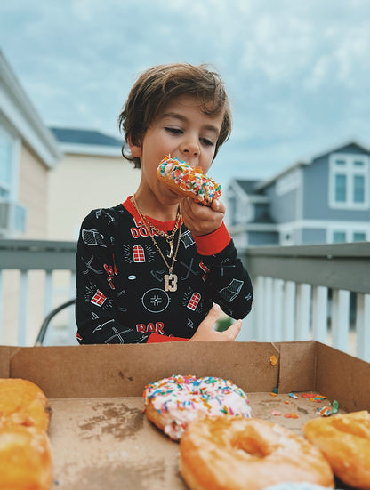 Bar Down Hockey Bamboo Pajama Set