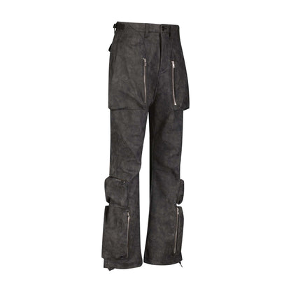 Baggy Cargo Pants Dark Gray