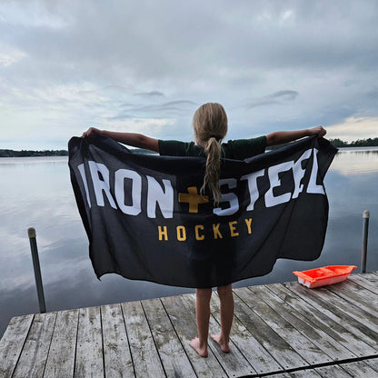 Iron+Steel Hockey Flag