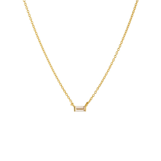 Baguette Sparkle Necklace