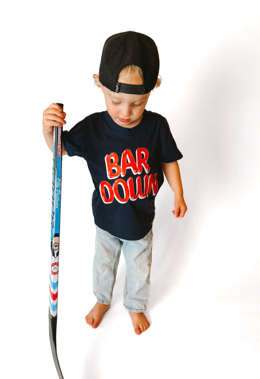 Bar Down Hockey Toddler T-Shirt