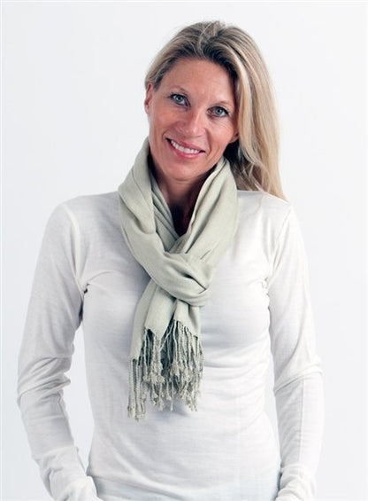 Bamboo Viscose Scarf in Black