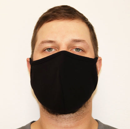 Bamboo X Large Triple Layer Breathable Face Mask - Natural, Silky Soft, Ultra Comfortable