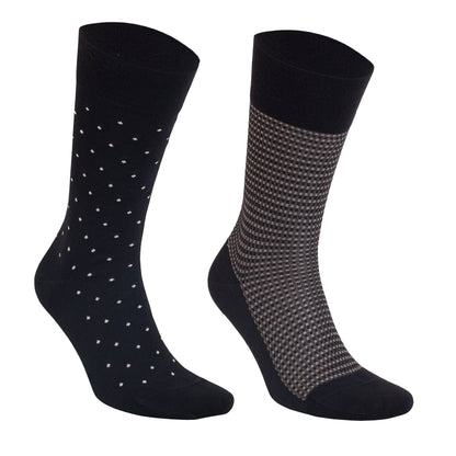 Men’s Bamboo Lightweight Dress & Trouser Socks - (8 Pack) 636