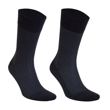 Men’s Bamboo Lightweight Dress & Trouser Socks - (8 Pack) 636