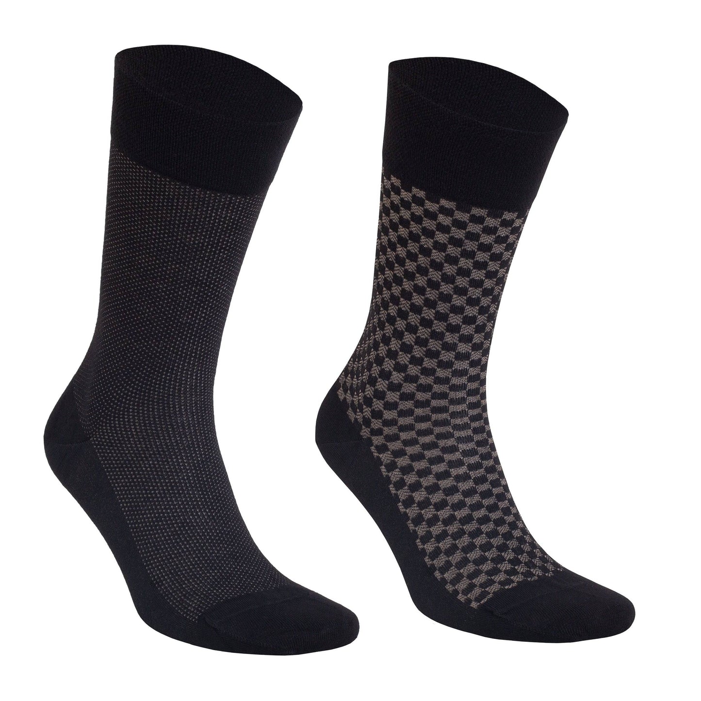 Men’s Bamboo Lightweight Dress & Trouser Socks - (8 Pack) 636