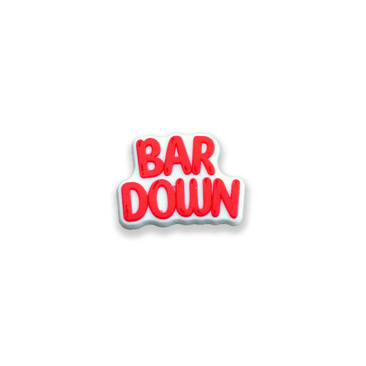 Bar Down Hockey Shoe Charm