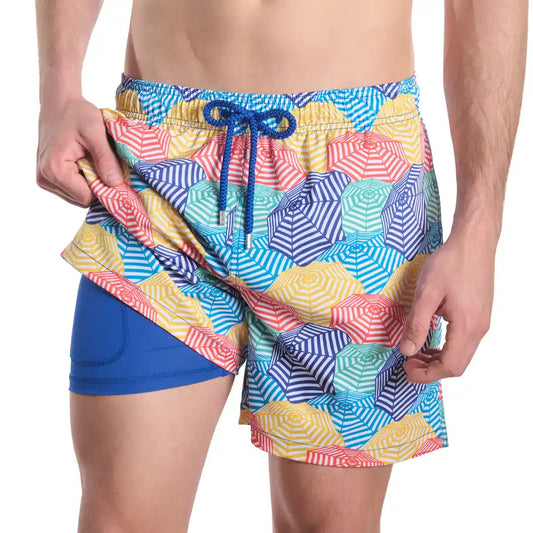 Bayside Shade, Splash Hybrid Short, Compression Lined Swim and Resort Trunk