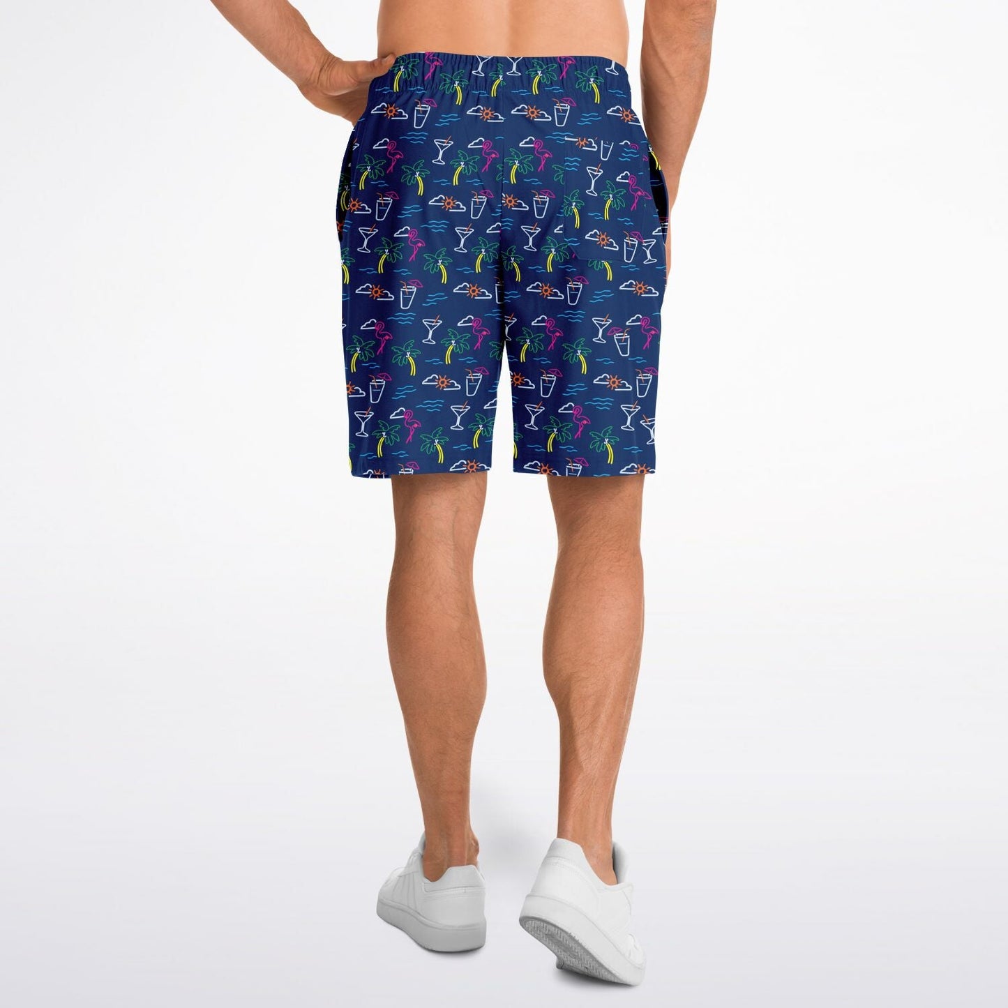 Five O'Clock Somewhere Long Athletic Shorts