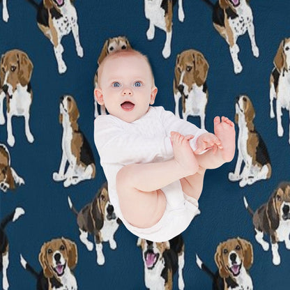 Beagle Throw Blanket