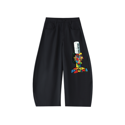 Perc and Luv Bars Ultra Cozy Barrel Dress Pants