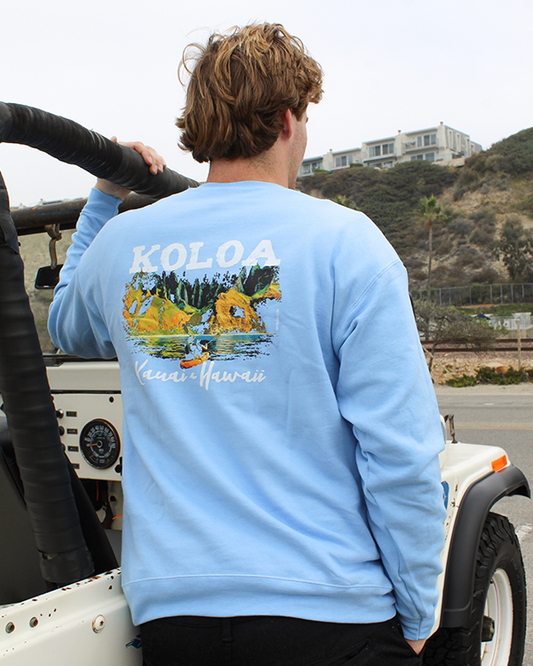 Koloa Kauai Coastline Sweatshirt