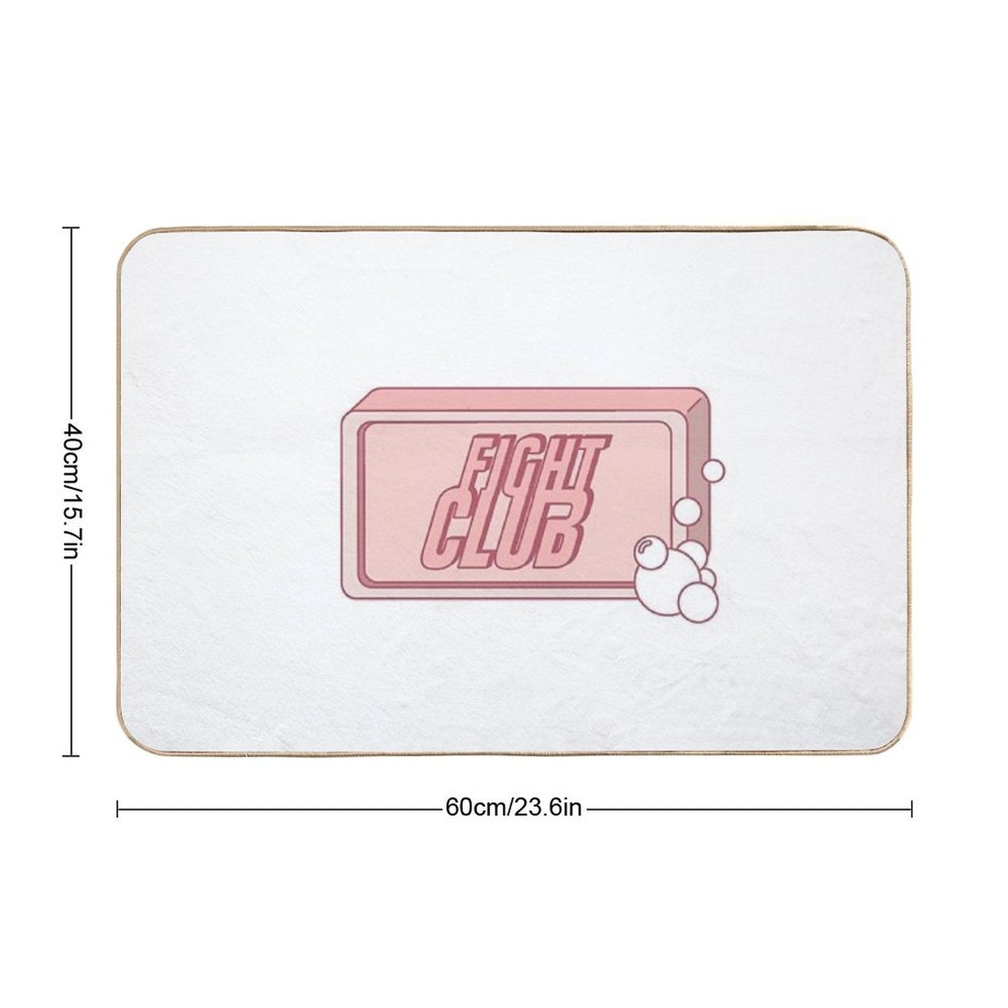 Fight Club Classic Soap Bath Mat