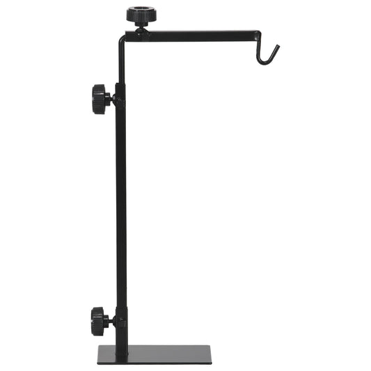 Adjustable Heavy-Duty Metal Reptile Lamp Stand